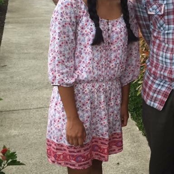 Floral Bohemian Dress - Picture 3 of 3